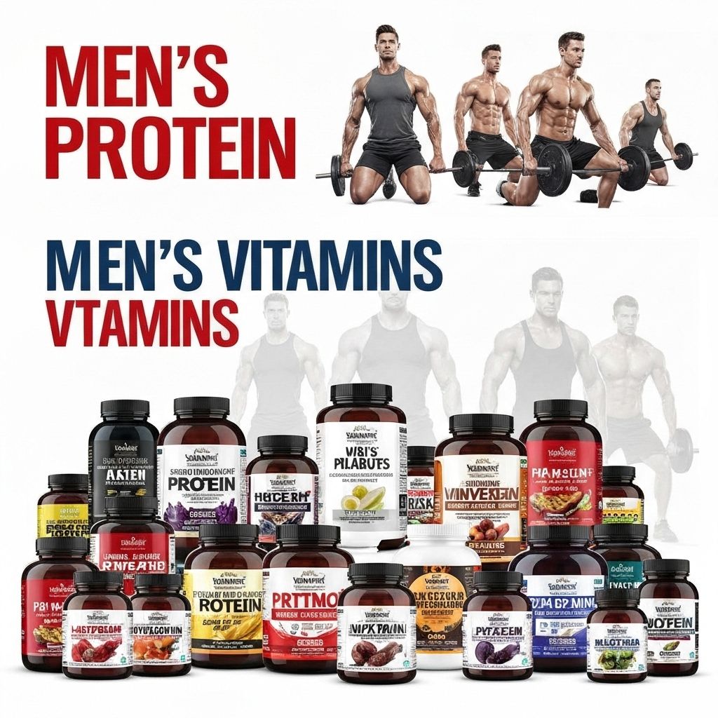 Men's supplements category