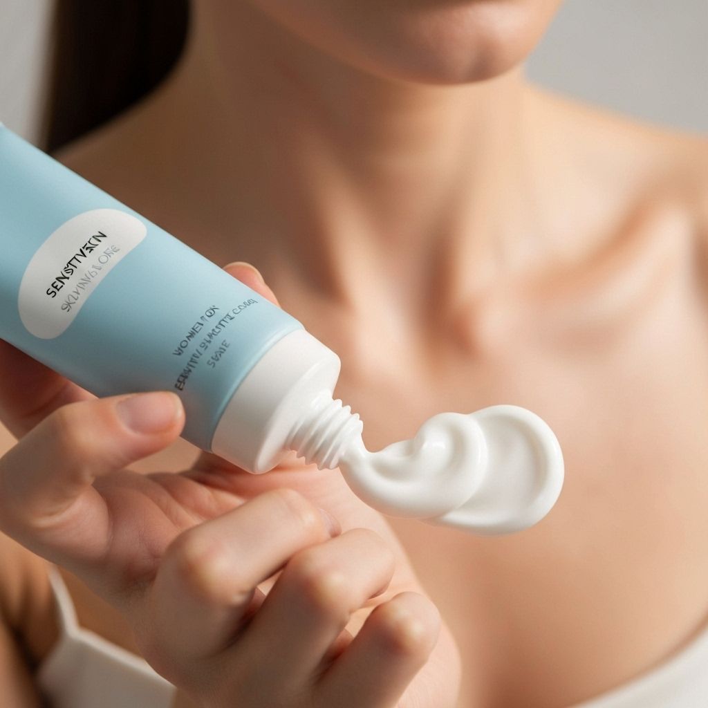 Women's sensitive skin cream